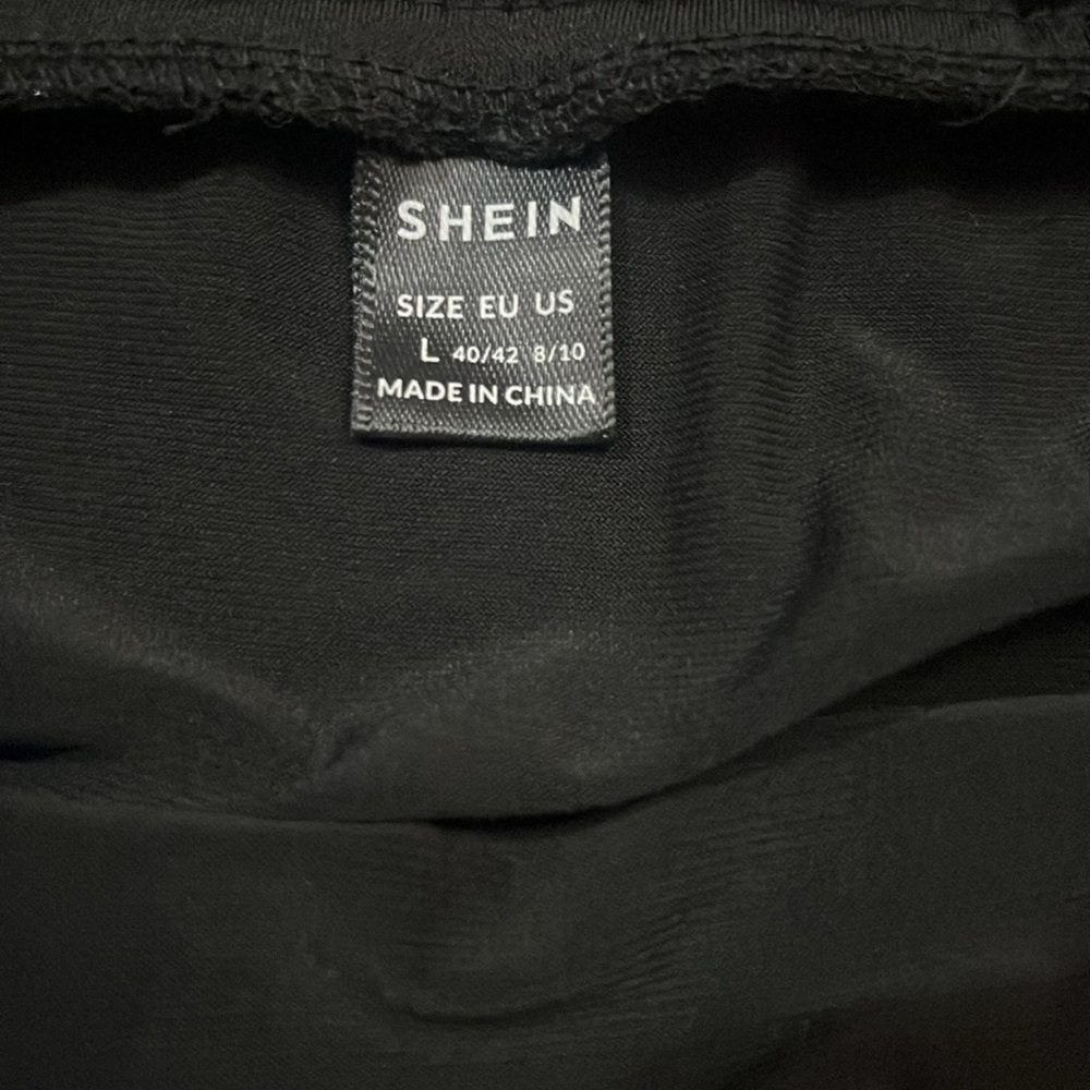 SHEIN Black Fringe Skirt - Picture 2 of 3